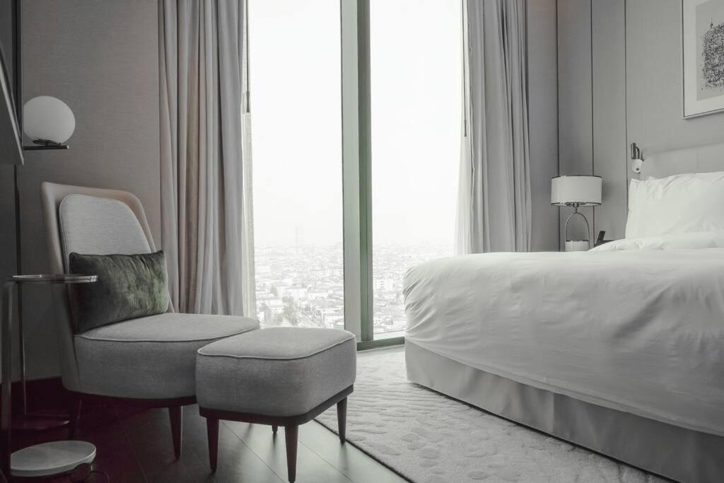 Serviced Luxurious 3+1 In Address Emaar Square Istanbul Luaran gambar