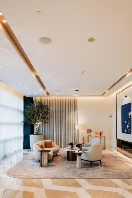 Serviced Luxurious 3+1 In Address Emaar Square Istanbul Luaran gambar